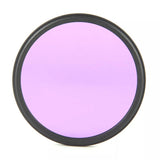 Hridz 3pcs UV CPL FLD Lens Filter Combo pack with Pouch for SLR Camera Colour Lens UV Filter - 49mm - Top-Down View