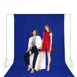 2Mx3M Gray Hridz Muslin Backdrops for Photography - Front View