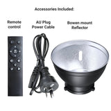Hridz 300W COB Video Light LED Ultra Bright VL300 Bi-Color COB 2800-6800K Bowens