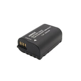 Hridz BLK22 Battery and Dual charger pack for Panasonic DMW-BLK22 LUMIX DSLR - combo-pack - Low Angle