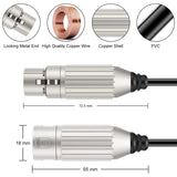 1m Hridz XLR Cable Male To Female Audio Output and Input Apply To KTV Microphone - Extra Image