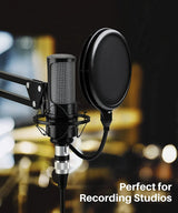 2m Hridz XLR Cable Male To Female Audio Output and Input Apply To KTV Microphone - Side View