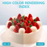 HRIDZ 60cm Portable Photo Studio LED Light Tent Bar Cube Soft Box Room - Rear View