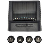 HRIDZ 1050 Solar-Powered Wireless Tire Pressure Monitoring System with 4 Sensors - Close-Up Angle