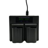 Hridz EN-EL15 Battery & Charger set for Nikon Z6, Z7, D780, D500, D600, D610, D750, D800, D810, D810a, D850 - Front View