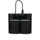 Hridz LP-E10 battery pack for Canon EOS 3000D EOS 1500D EOS 1300D EOS 1200D EOS 1100D - Front View