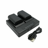 HRIDZ LP-E6 2 Batteries and 1 Dual Charger for Canon LP-E6n LP E6 Battery - Extra Image