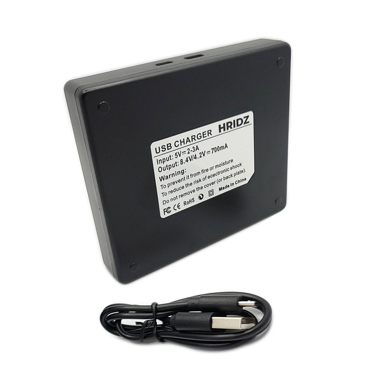 Hridz LCD Dual Charger for Sony RX100 Batteries and Hridz NP-BX1 Battery