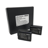 Hridz NP-FW50 Battery & Charger Pack for Sony NP-FW50 and SLT-A33,A35,A37,A55V, DSC-RX10 - Side View