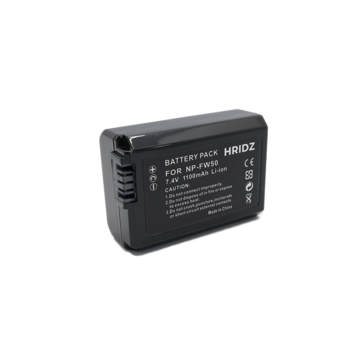 Hridz NP-FW50 Battery & Charger Pack for Sony NP-FW50 and SLT-A33,A35,A37,A55V, DSC-RX10