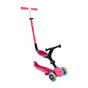 Globber GO UP ACTIVE with Lights - Fuchsia/ Dark Pink