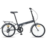 Progear Bikes Nomad Folding Bike 20" in Grey