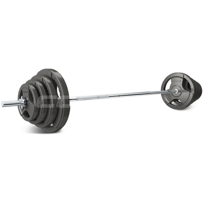 CORTEX 65kg Tri-Grip Standard Barbell Weight Set 25mm