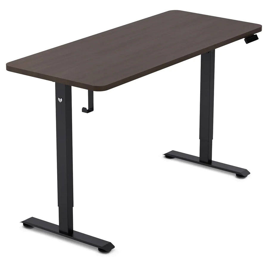 Lifespan Fitness ErgoDesk Electric Standing Desk 140cm (Walnut/Black)