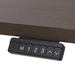 Lifespan Fitness ErgoDesk Electric Standing Desk 140cm (Walnut/Black)