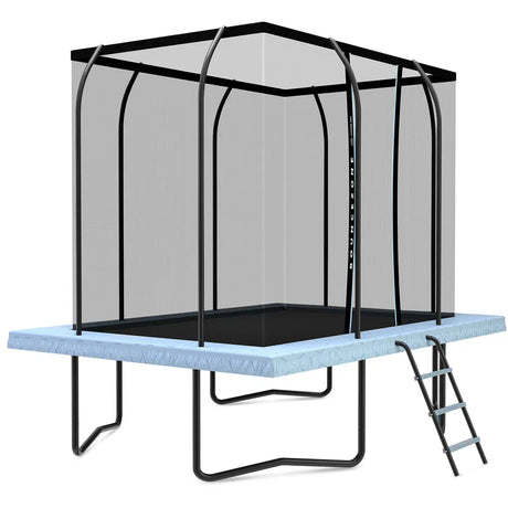 Lifespan Kids BounceZone M Rectangular Spring Trampoline Set, image 2