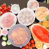Food Grade Silicone Stretch Lids: Your Ultimate Reusable Food Covers - set of 7 (Test) - Extra Image