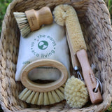 Eco Cleaning - Bamboo Scrubbing Brushes set of 4