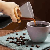 Glass Coffee Pot - Reusable and Sustainable - Rear View