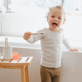 Kids Bamboo Toothbrush - Set of 2 - Side View