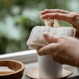 Natural Loofah Cellulose Sponges (Pack of 3) | Eco Cleaning - Front View