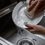 Natural Loofah Cellulose Sponges (Pack of 3) | Eco Cleaning - 45-Degree Angle