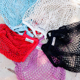 5 PACK Mesh Shopping Bag Bundle - Front View