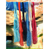 5 PACK Mesh Shopping Bag Bundle - Rear View