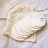 Reusable Facial Rounds Washing Set - 45-Degree Angle