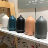 Ceramic Essential Oil Diffuser - Stone Matte Finish - Front View