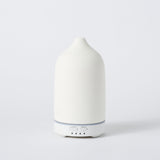 Ceramic Essential Oil Diffuser - Stone Matte Finish - Rear View