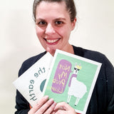 Single Swedish Eco Sponge - Washable & Biodegradable - Front View