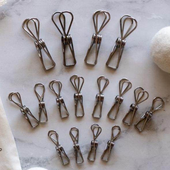 Stainless Steel Clothes 32pcs