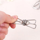 Stainless Steel Clothes 32pcs - Close-Up Angle