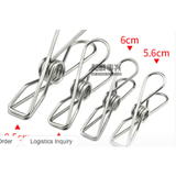 Stainless Steel Clothes 32pcs
