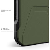 UAG Civilian Magsafe Back Case for iPhone 16 Pro - Olive Drab - Top-Down View