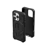 UAG Monarch Pro Back Case for iPhone 16 Pro - Carbon Fiber - Rear View