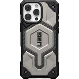 UAG Monarch Pro Back Case for iPhone 16 Pro Max - Titanium - Front View