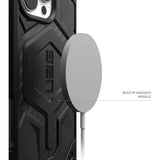 UAG Monarch Pro Back Case for iPhone 16 Pro Max - Carbon Fiber - Side View