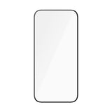 PanzerGlass Ultra-Wide Fit Ceramic Glass Screen Protector For iPhone 16 Pro - Clear - Top-Down View