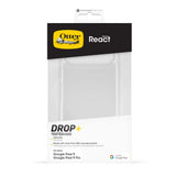 OtterBox React Back Case for Google Pixel 9/9Pro - Clear - Side View
