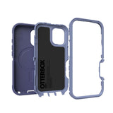 OtterBox Defender MagSafe Back Case for iPhone 16 - Purple - Front View
