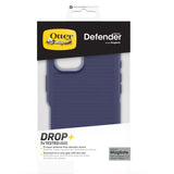 OtterBox Defender MagSafe Back Case for iPhone 16 - Purple - Side View
