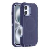 OtterBox Defender MagSafe Back Case for iPhone 16 - Purple - Top-Down View