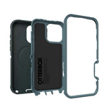 OtterBox Defender MagSafe Back Case for iPhone 16 Pro Max - Green - Front View