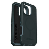 OtterBox Defender MagSafe Back Case for iPhone 16 Pro Max - Green - Top-Down View