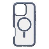 OtterBox Defender XT Clear Back Case for iPhone 16 Pro Max -Clear/Blue - Front View