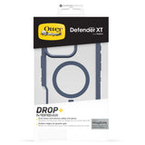OtterBox Defender XT Clear Back Case for iPhone 16 Pro Max -Clear/Blue - Side View