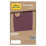OtterBox Symmetry Cactus Back Case for iPhone 16 - Maroon - Side View