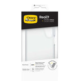 OtterBox React Back Case + Glass for Samsung Galaxy A16 - Clear - Front View